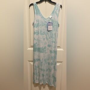 Beach Break sleeveless tie dye dress…